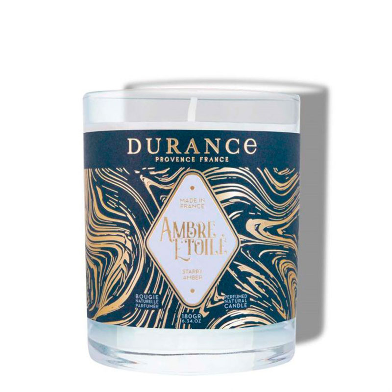 

Свеча ароматическая Durance Starry amber, Белый