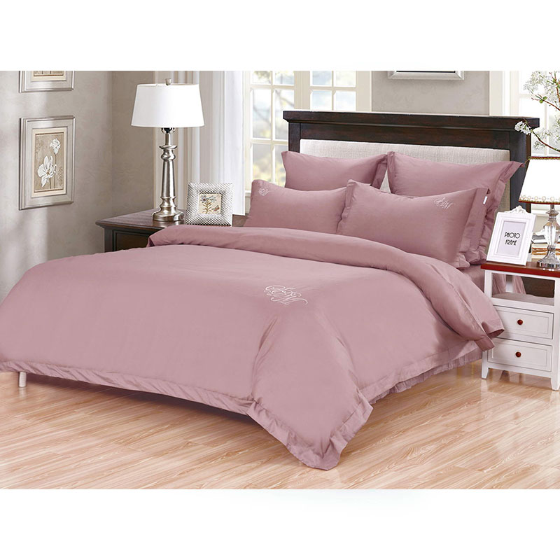 

Комплект постельного белья евро Sofi De Marko Джонатан, пепельно-розовый