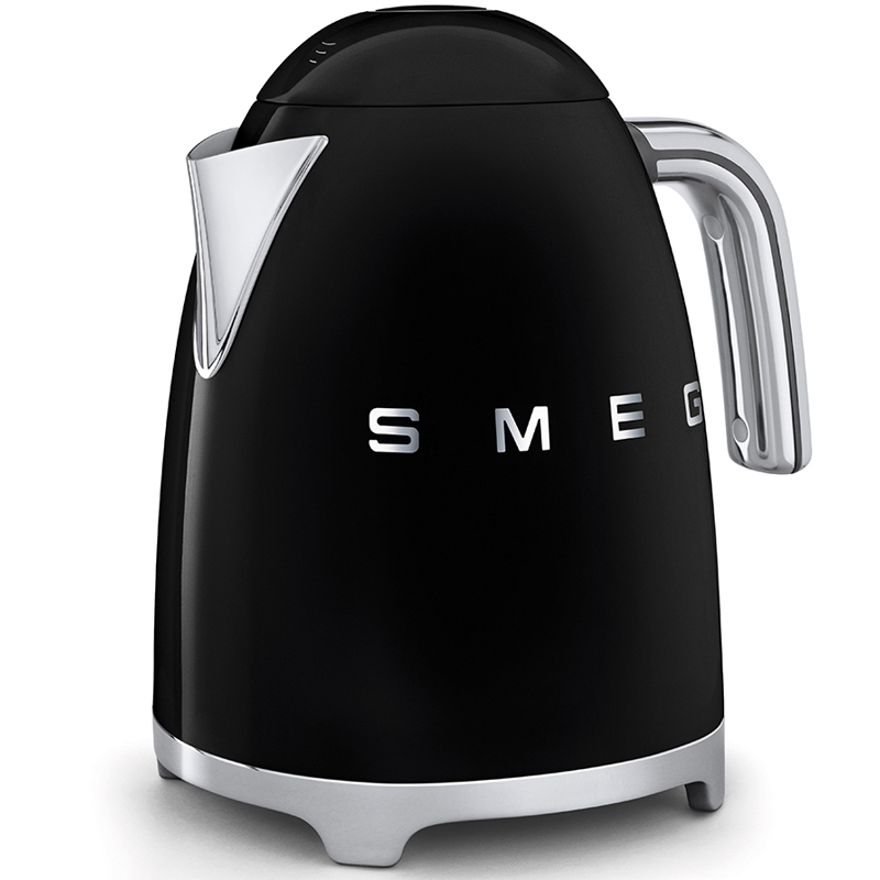 Чайник электрический Smeg 50’s Style, черный