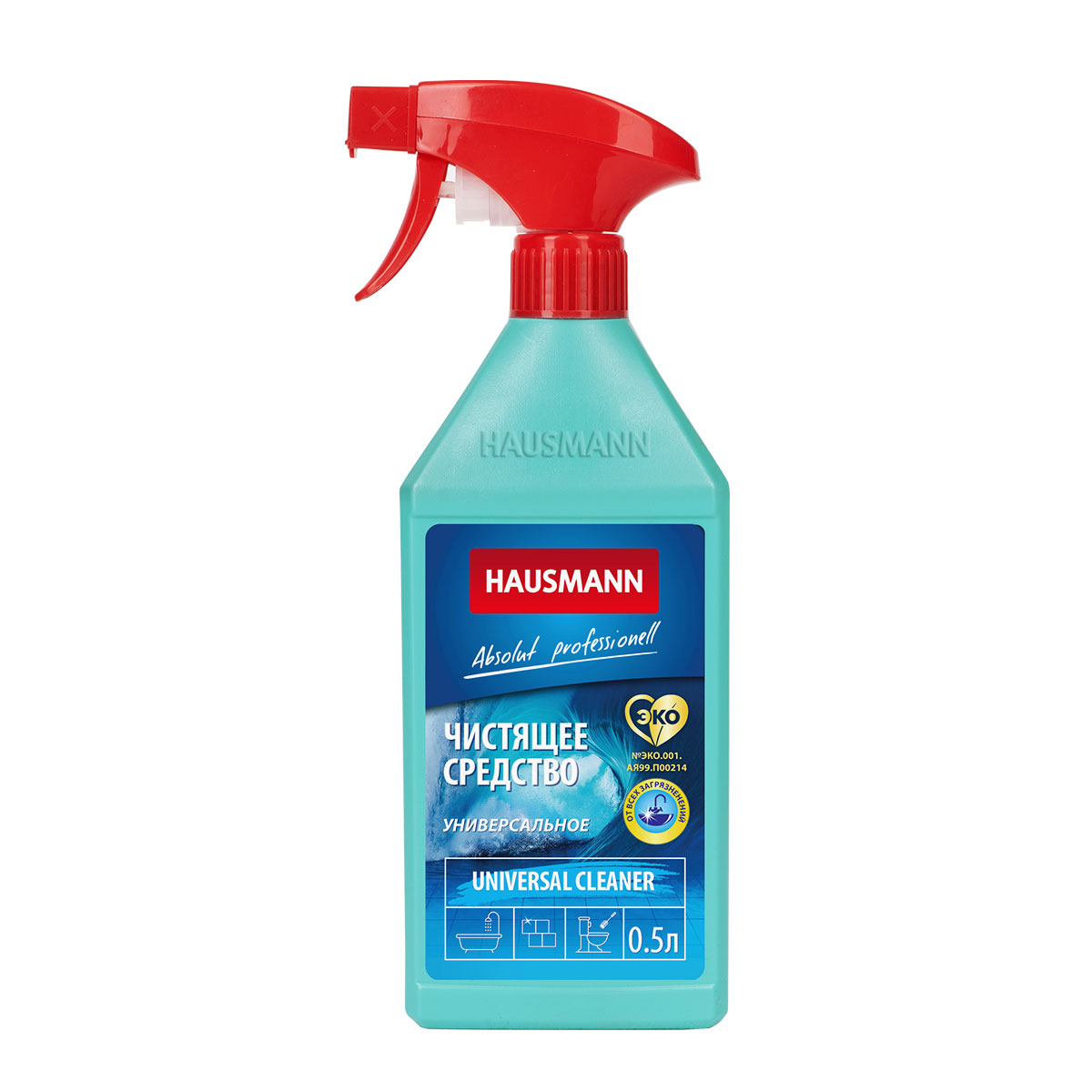 Чистящее средство Hausmann универсальное 500мл универсальное чистящее cсредство frosch сода 500 мл