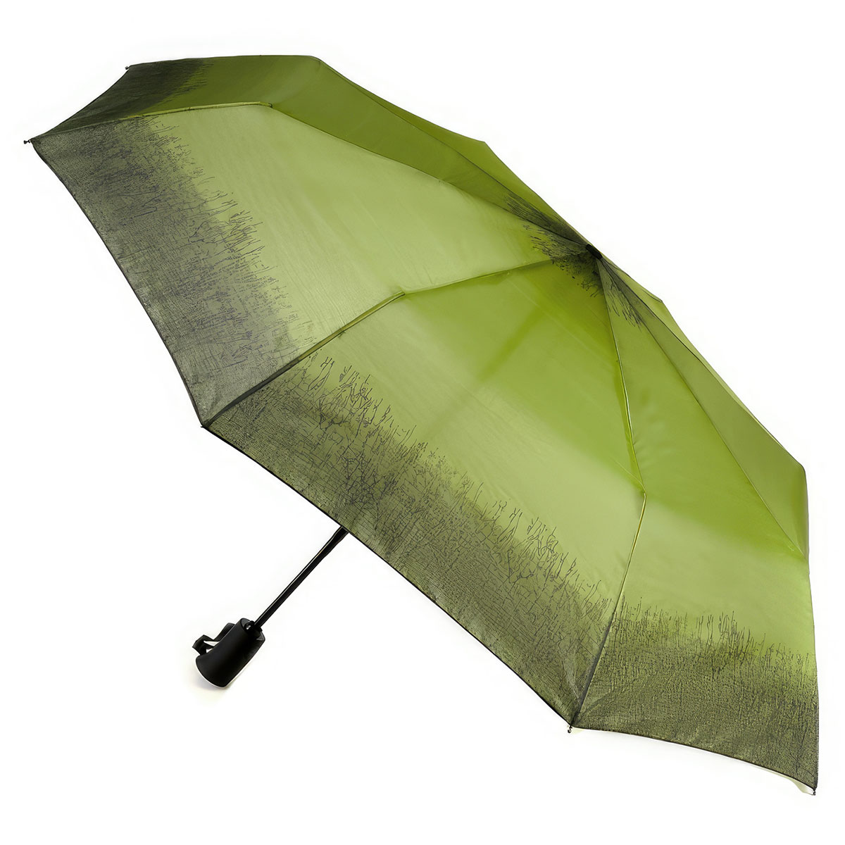 Зонт женский автомат Henry Backer Трава Henry Backer Q25825, цвет зеленый