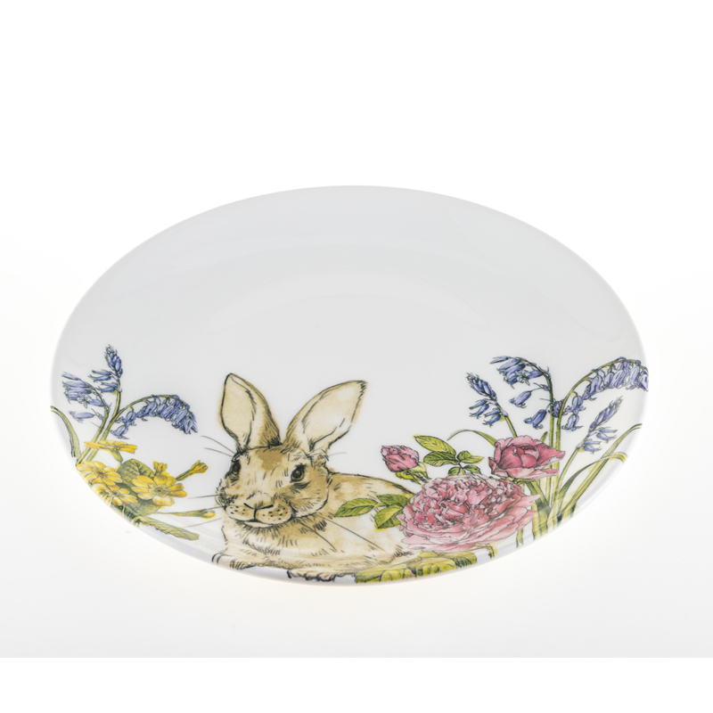 Тарелка обеденная Churchill Кролик на лугу Churchill RAME00011, цвет разноцветный - фото 3