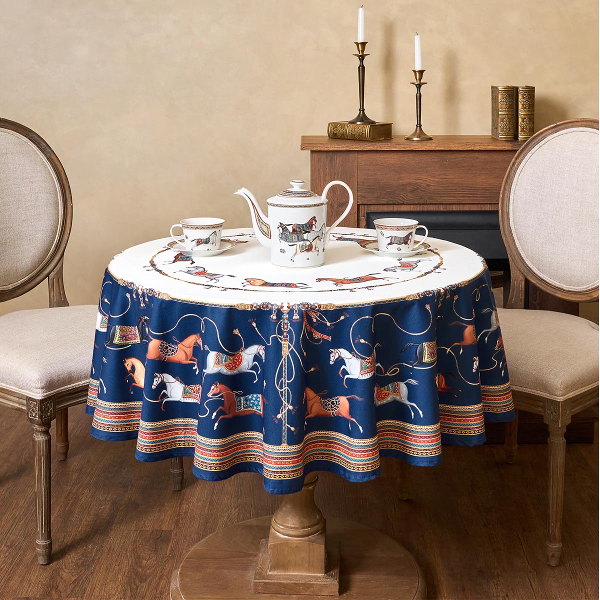 

Скатерть 190см Santalino Passage круглая