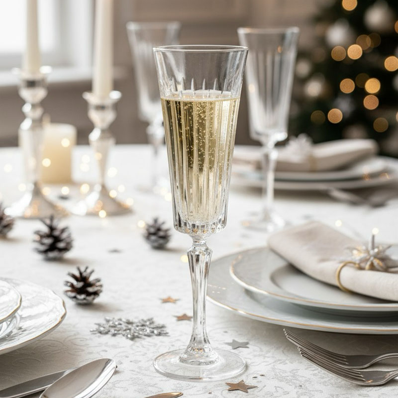 Набор бокалов для шампанского RCR Cristalleria Italiana Timeless 210мл 8310₽