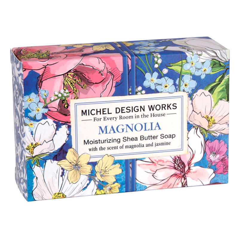 Мыло в подарочной коробке Michel Design Works Магнолия мыло в подарочной коробке michel design works загородная жизнь