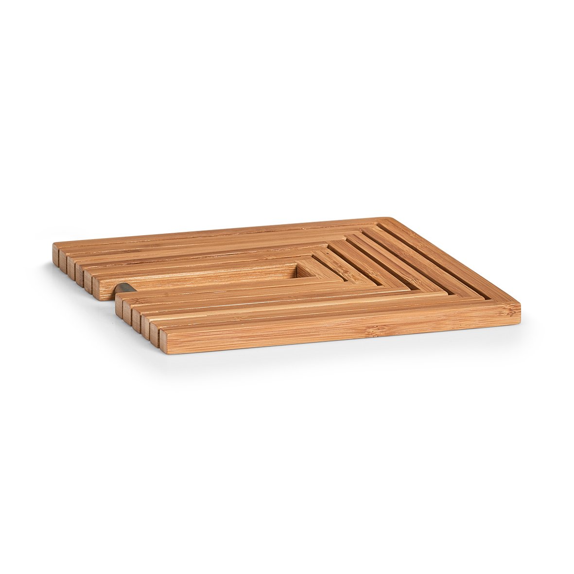 Подставка для посуды Zeller, 19x19x1 см., бамбук одеяло бамбук premium р 140х205