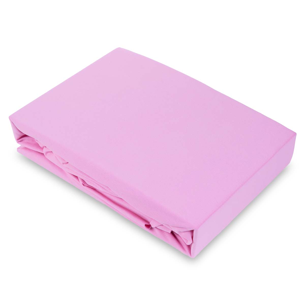 Простыня натяжная 2-спальная Pappel 180x220см, цвет розовый Pappel 180220-35/Pink 11 180220-35/Pink 11 - фото 1
