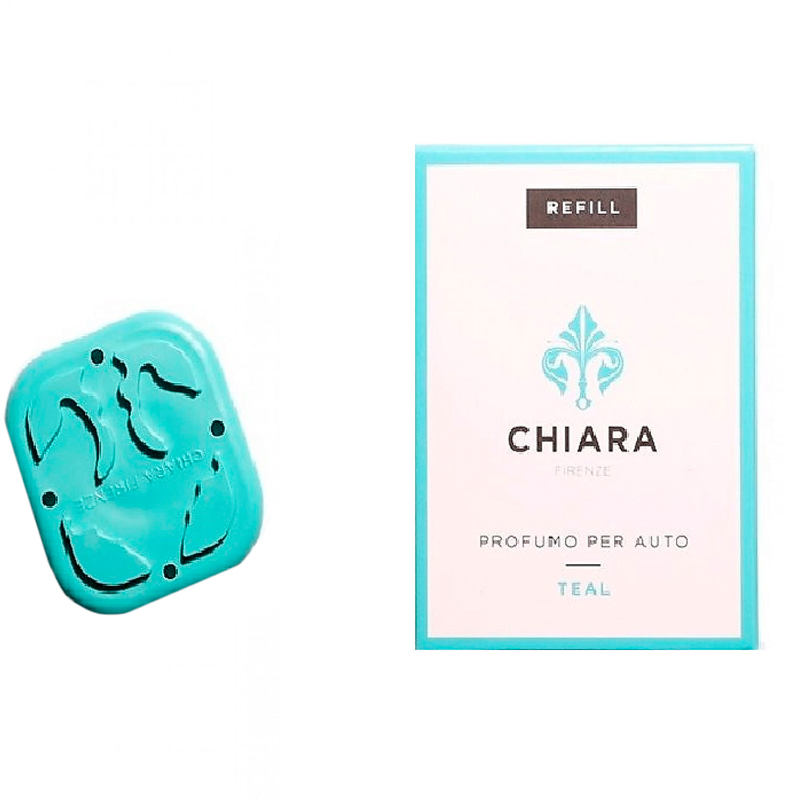 

Сменный аромат для автомобильного ароматизатора Chiara Firenze Teal Бирюзовый оттенок