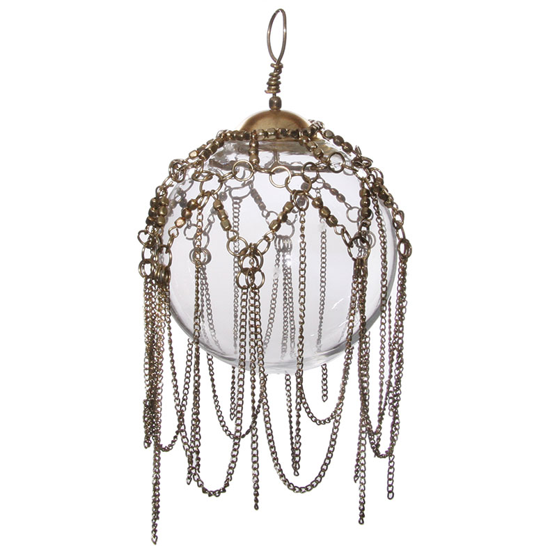 

Елочное украшение Shishi Шар 11см, прозрачный