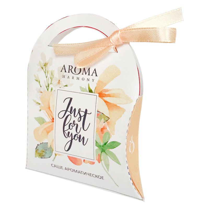 

Саше ароматическое AromaHarmony Just for You Весенний сад, 10гр, Белый