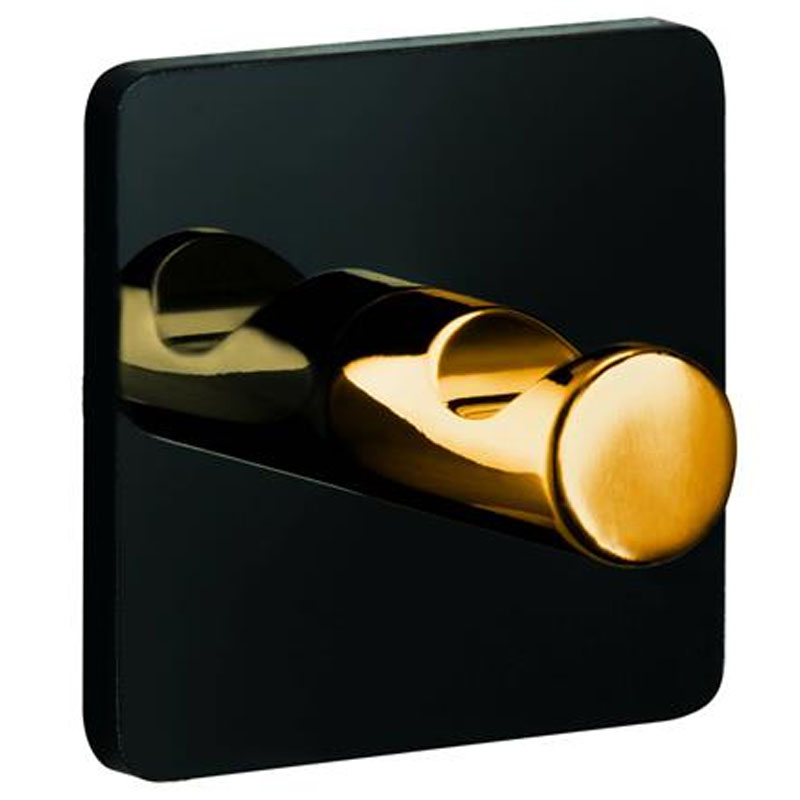 Крючок Kleine Wolke Golden Hooks, черно-золотой крючок малый elikor 111 113 70 мм пвх цвет коричнево золотой