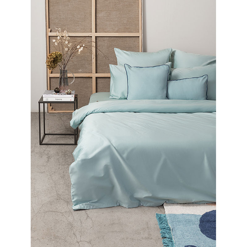 Комплект постельного белья 1,5-спальный Tkano Essential, цвет голубой Tkano TK20-DC0043 - фото 6