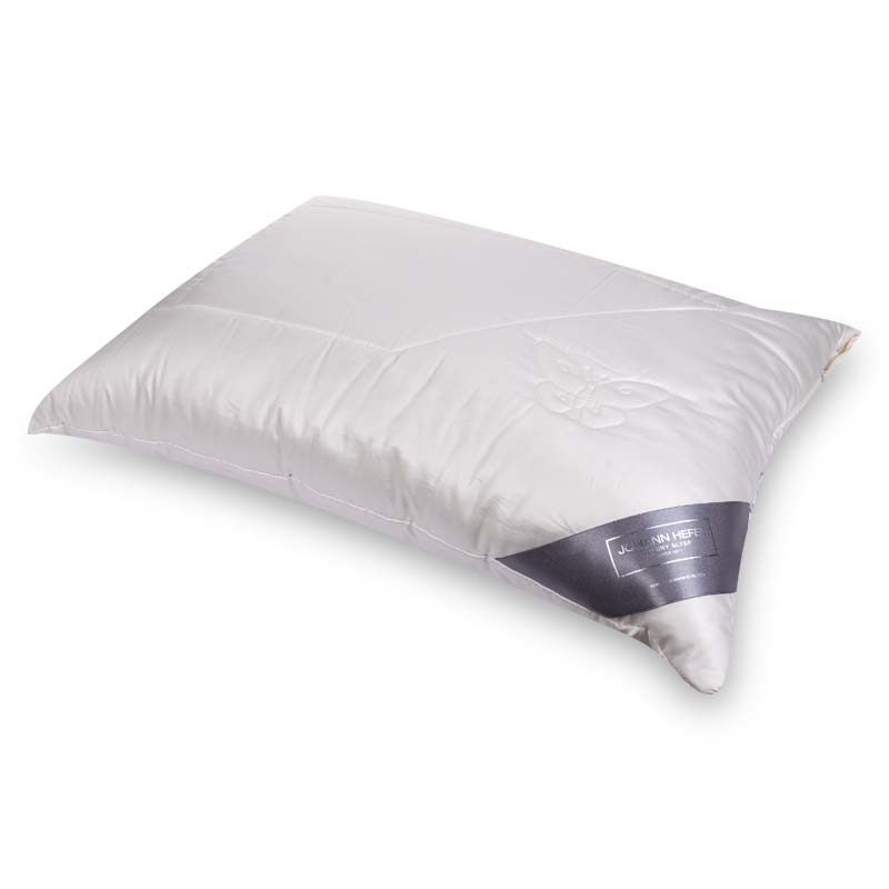 Подушка 50x70см Johann Hefel Pure Silk, цвет белый подушка формула здоровья белый р 40х22