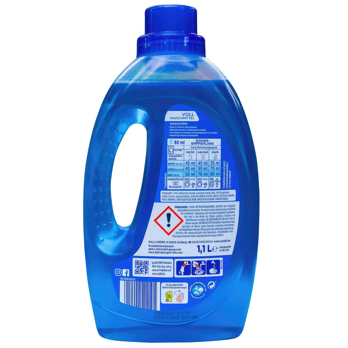 Гель-концентрат для сильных загрязнений Dalli Activ Dalli 00-00000058, цвет синий - фото 2