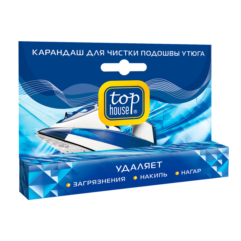 

Карандаш Top House для чистки подошвы утюга, Белый