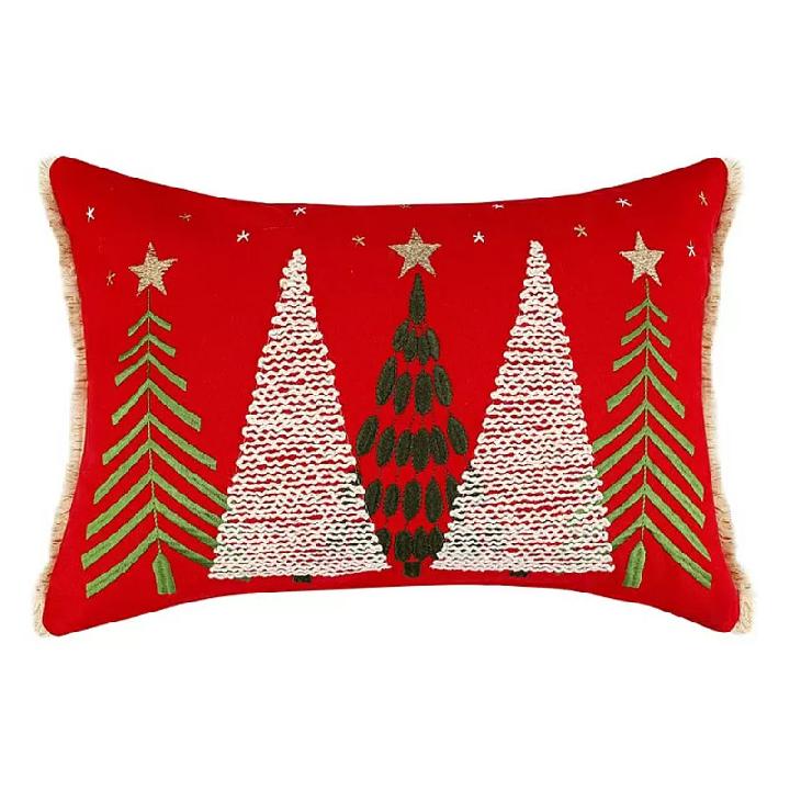 Чехол на подушку Tkano New Year Essential Icy forest