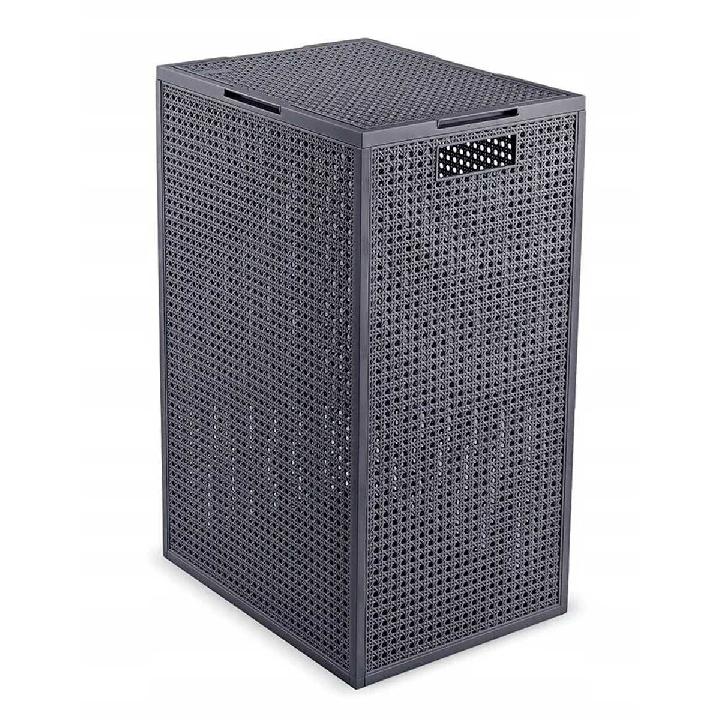 Корзина для белья Curver Kaya 38x29x58,5см, цвет серый