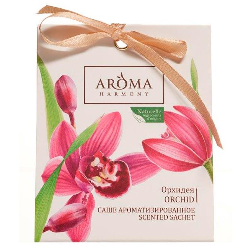 

Саше ароматизированное AromaHarmony Орхидея, Белый