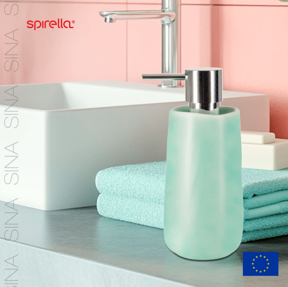 

Дозатор для жидкого мыла Spirella Sina, зеленый