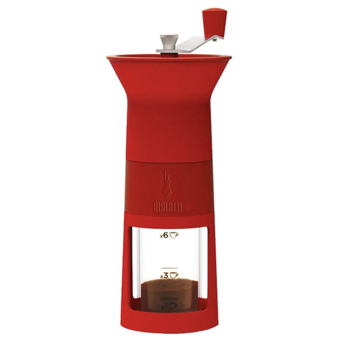 Кофемолка ручная Bialetti MACINA CAFFE, цвет красный Bialetti DCDESIGN02