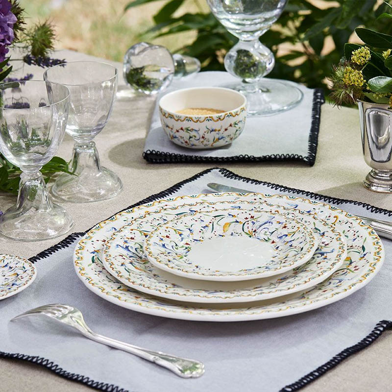 Тарелка для масла Gien Toscana 17,8x13,5см 749606 Разноцветный, фото 3