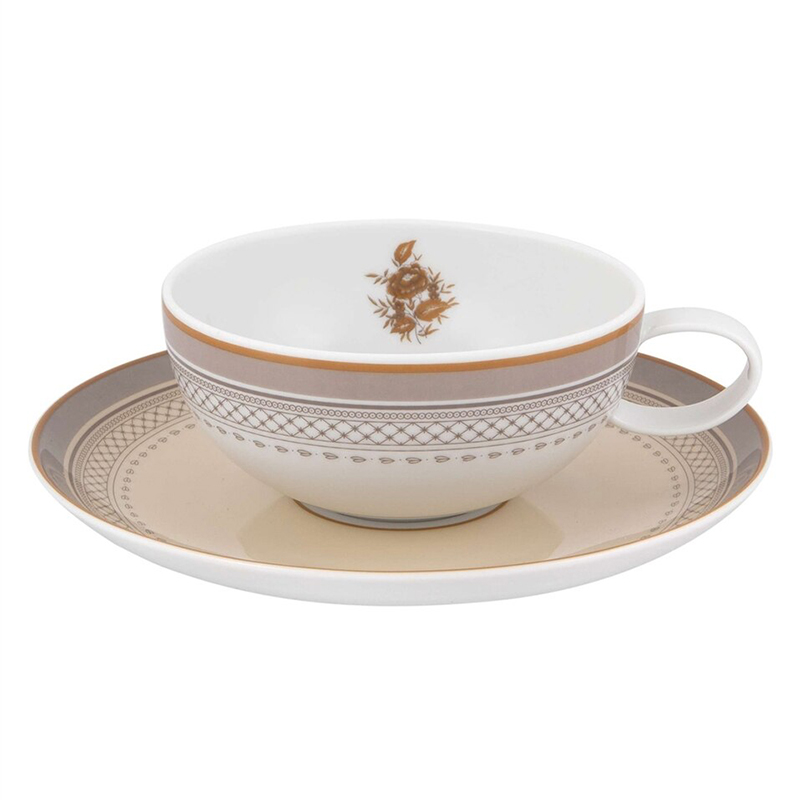 

Чашка чайная с блюдцем 251мл Vista Alegre Heritage, Белый;бежевый