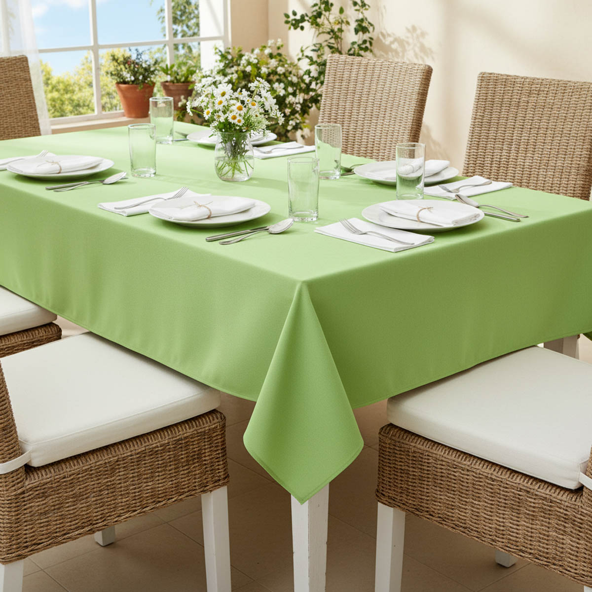 

Скатерть Coucke Brocoli 160x240см, с тефлоновым покрытием