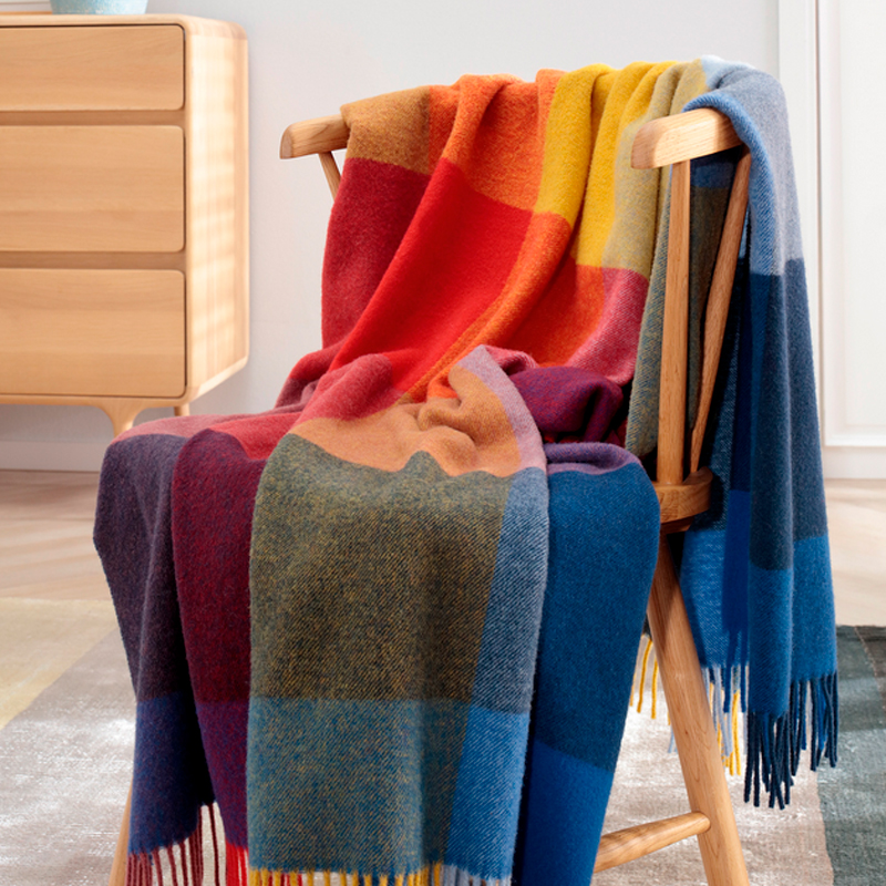 Плед Biederlack Bright Square 130x170см 18150₽