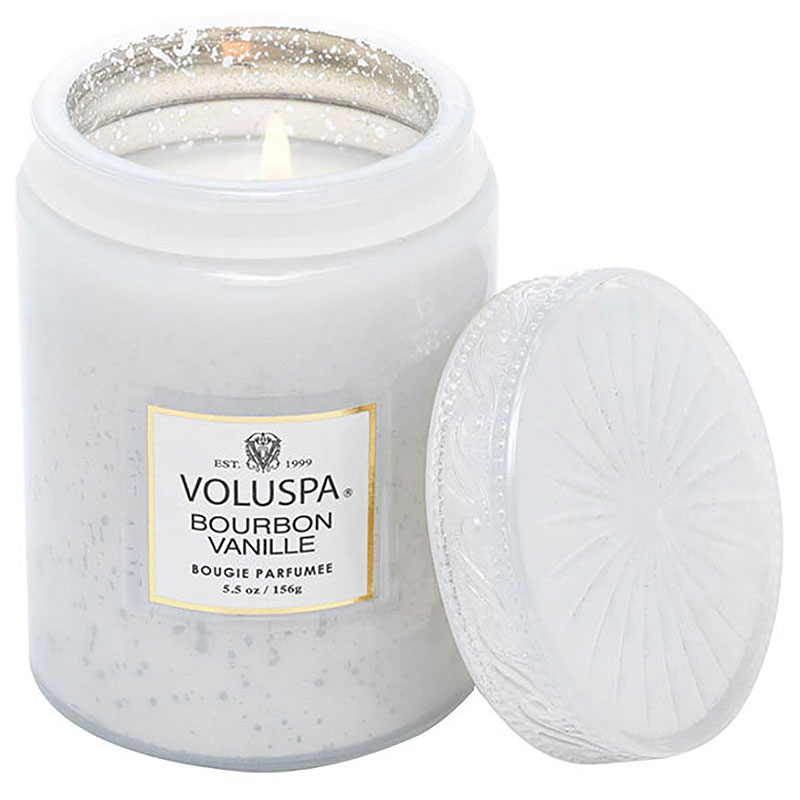 Свеча ароматическая Voluspa Ваниль Бурбон Voluspa 6874, цвет белый - фото 1