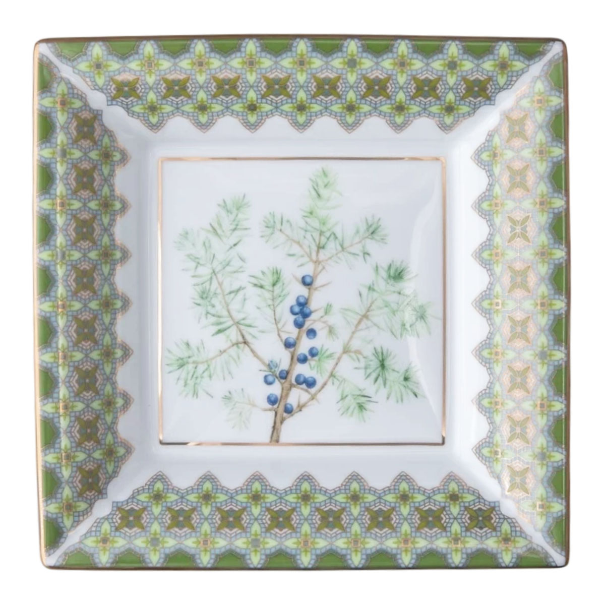 

Подставка для мелочей квадратная ИФЗ Цветы и ягоды России. Можжевельник ароматный