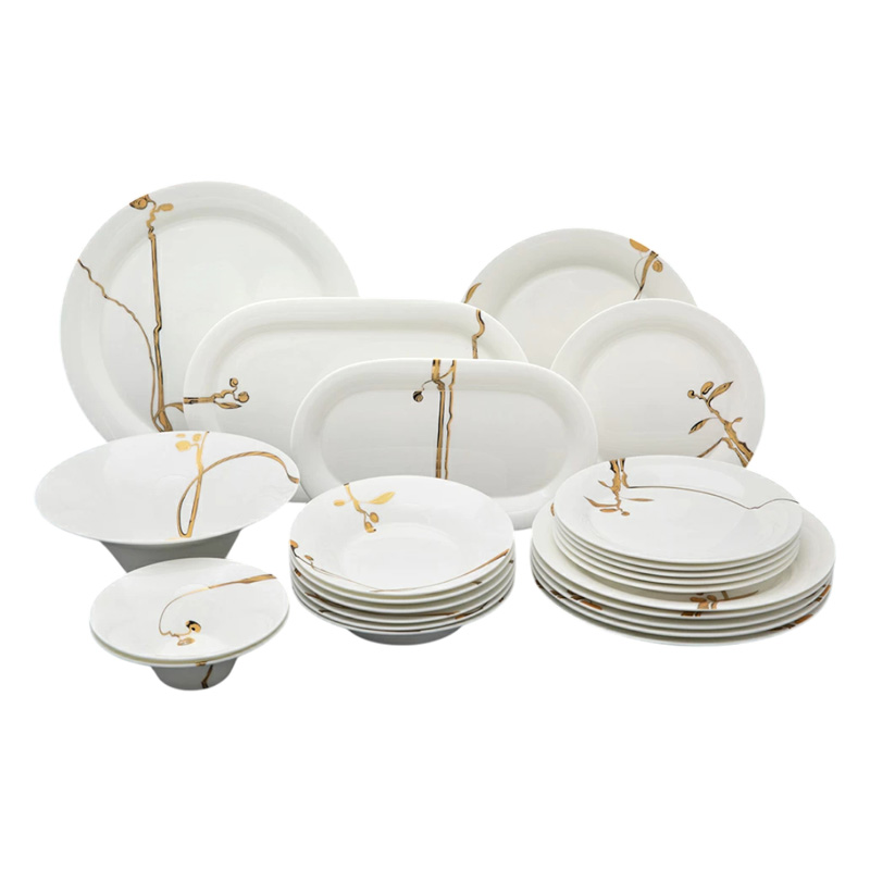 Сервиз столовый Императорский фарфоровый завод Лидия 24 предмета на 6 персон