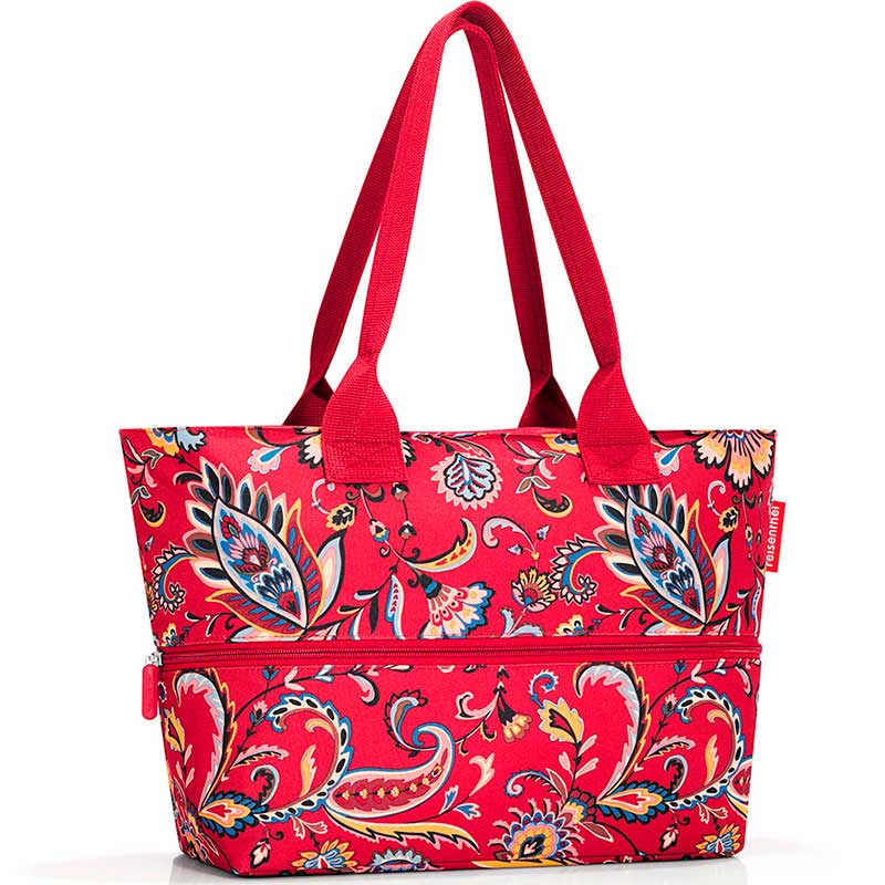 Сумка Reisenthel Shopper E1 paisley ruby рюкзак молодежный через плечо отдел на молнии наружный карман usb серый