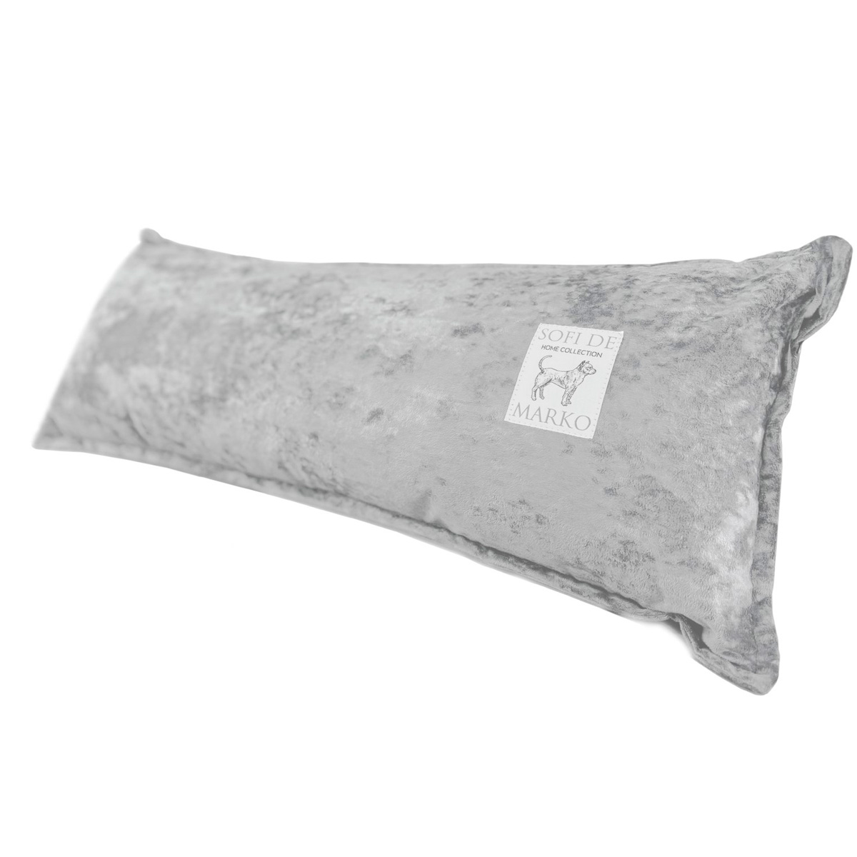 Подушка декоративная Sofi de Marko Брайан 32x90см, цвет светлый серый декоративная круглая подушка сидушка joyarty