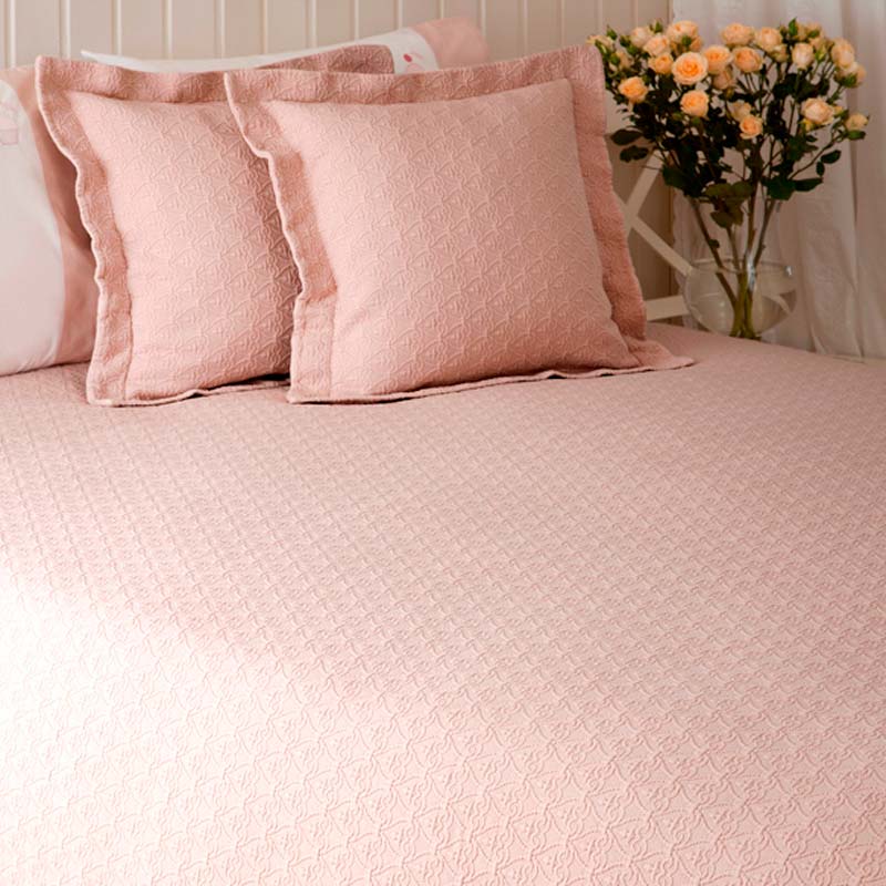 

Покрывало Luxberry English style 200x220см, цвет розовая пудра, Многоцветие