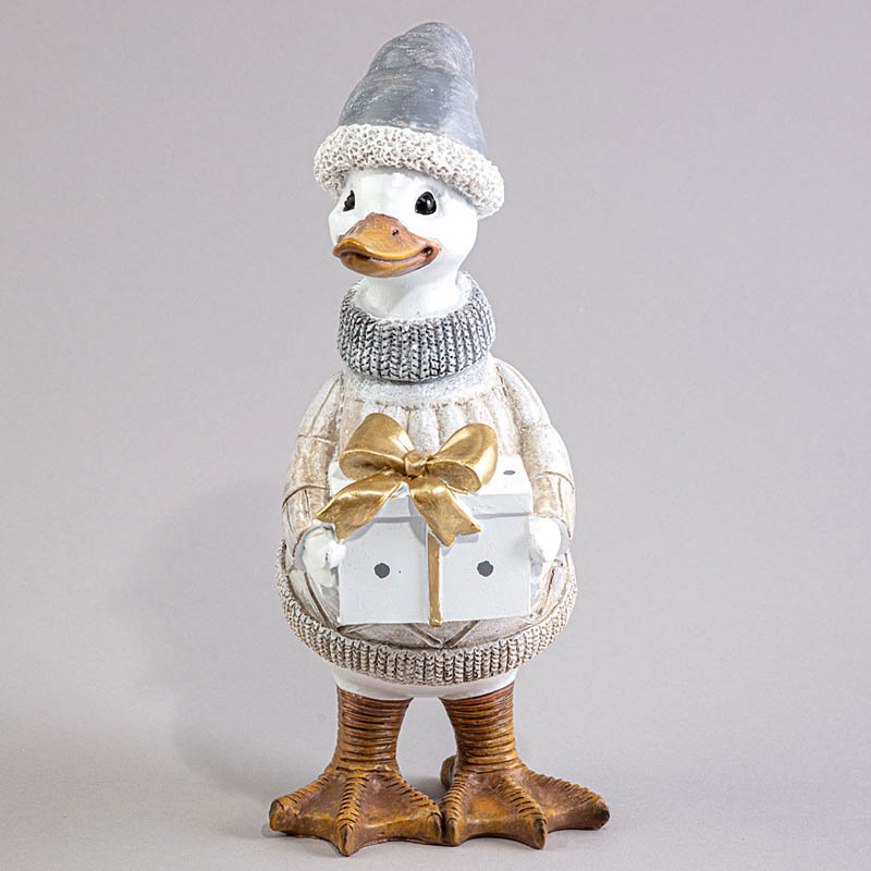 

Статуэтка Lefard Family Christmas Гусь с подарочком