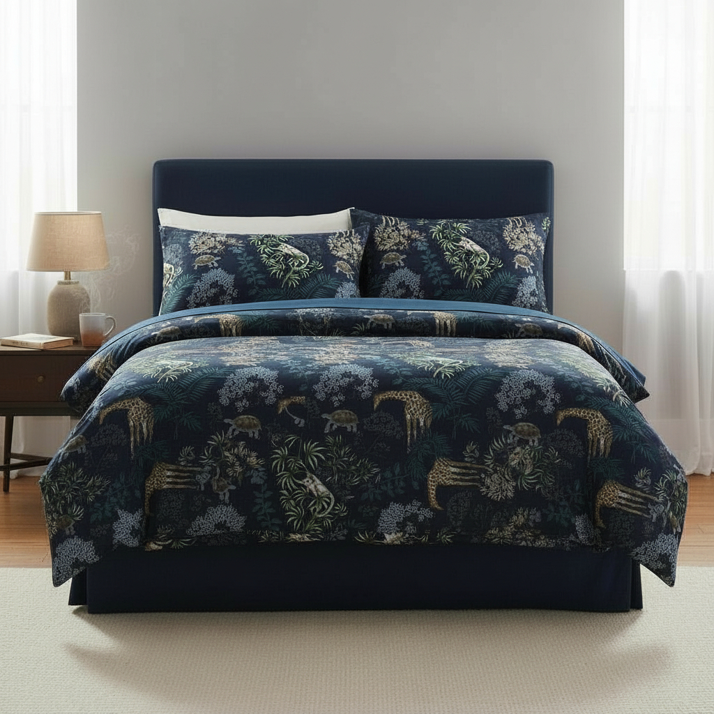 

Комплект постельного белья семейный Lameirinho Turtle