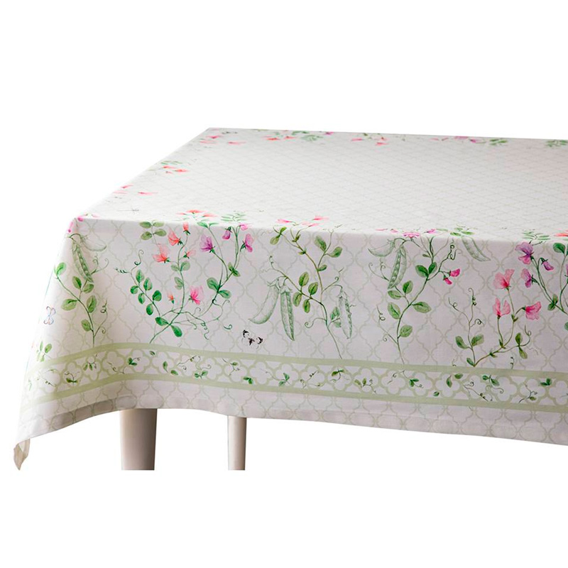 

Скатерть прямоугольная Mix&Match Home Душистый горошек 168х350см