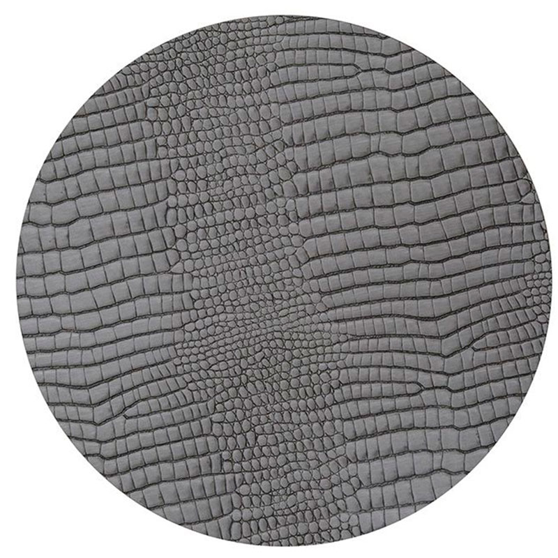 

Салфетка подстановочная LIND DNA CROCO 24см, цвет серый