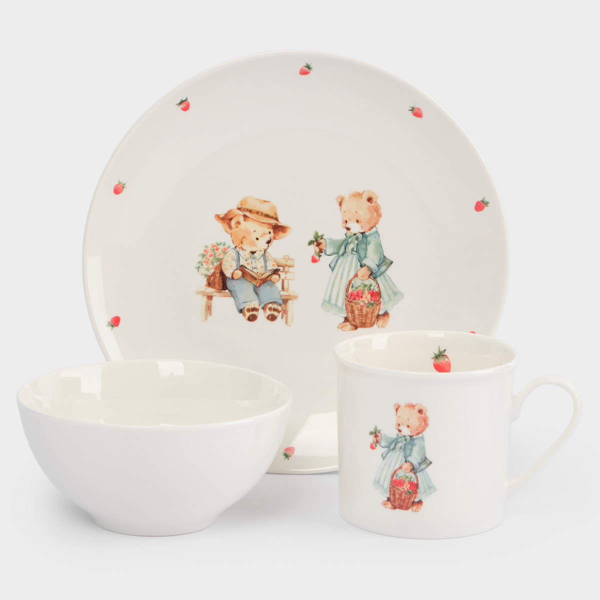 Набор посуды детской Anna Lafarg Teddy Bear Мишки 1690₽