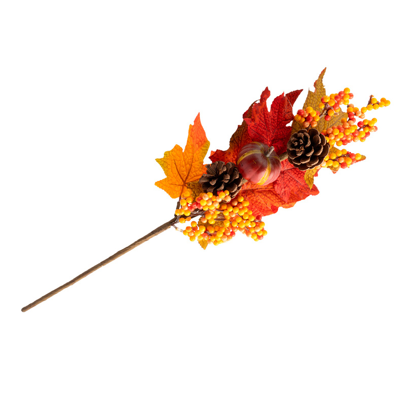 

Ветка декоративная Anna Lafarg Яркая Осень Букет с тыквой