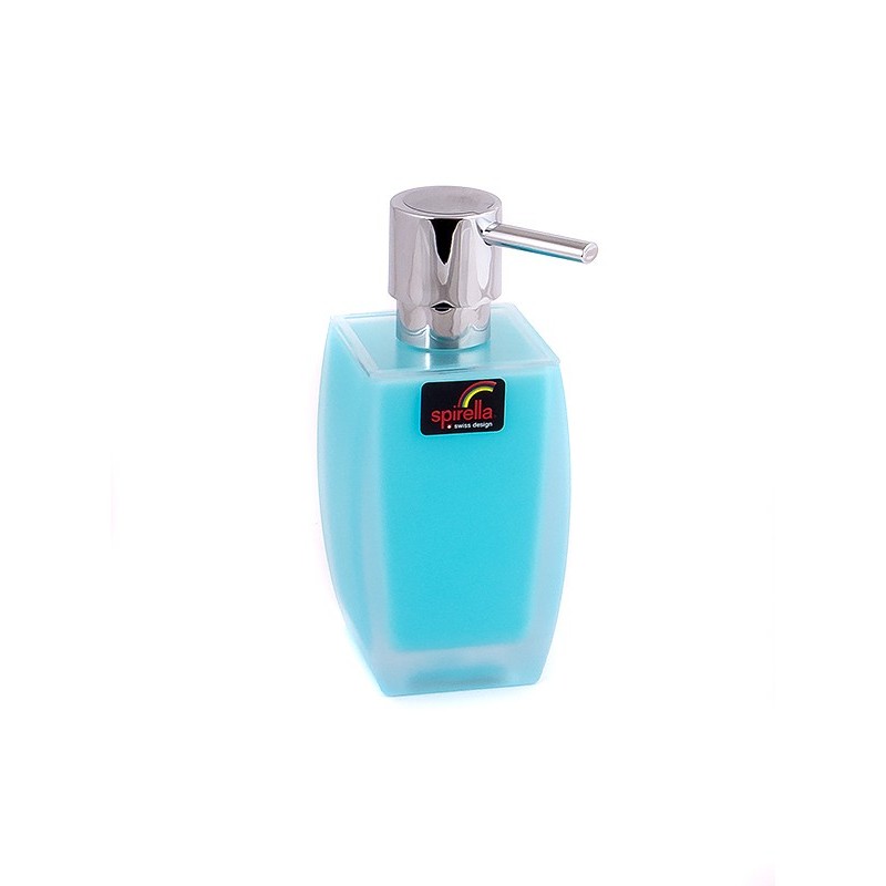 Дозатор для жидкого мыла Spirella Freddo, голубой дозатор для жидкого мыла fora