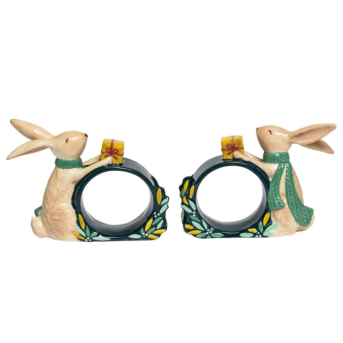 Набор колец для салфеток Portmeirion Woodland Tales Кролики 2шт
