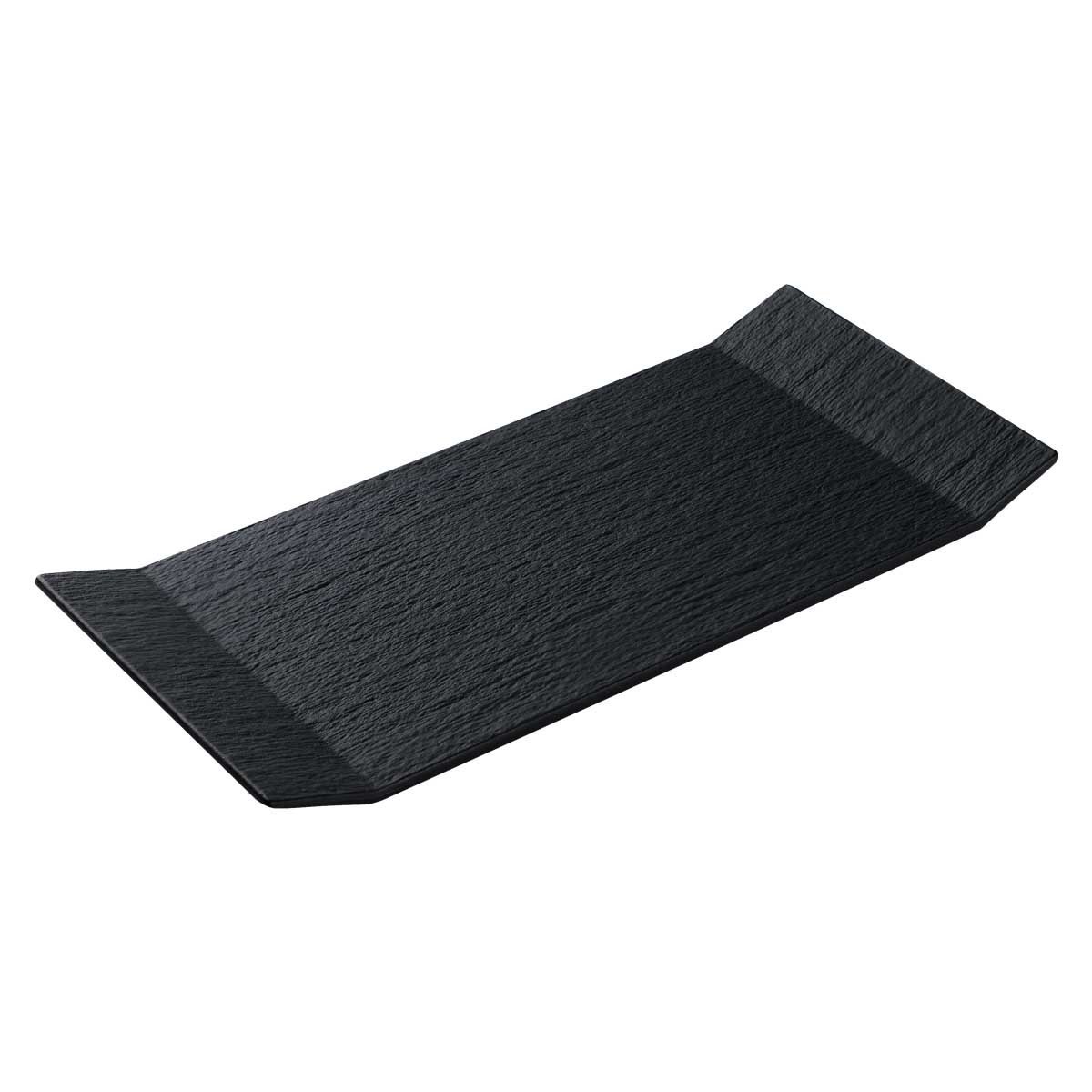 Блюдо для подачи с двумя бортами Home Chef Cloud Black 368x17см 2710₽