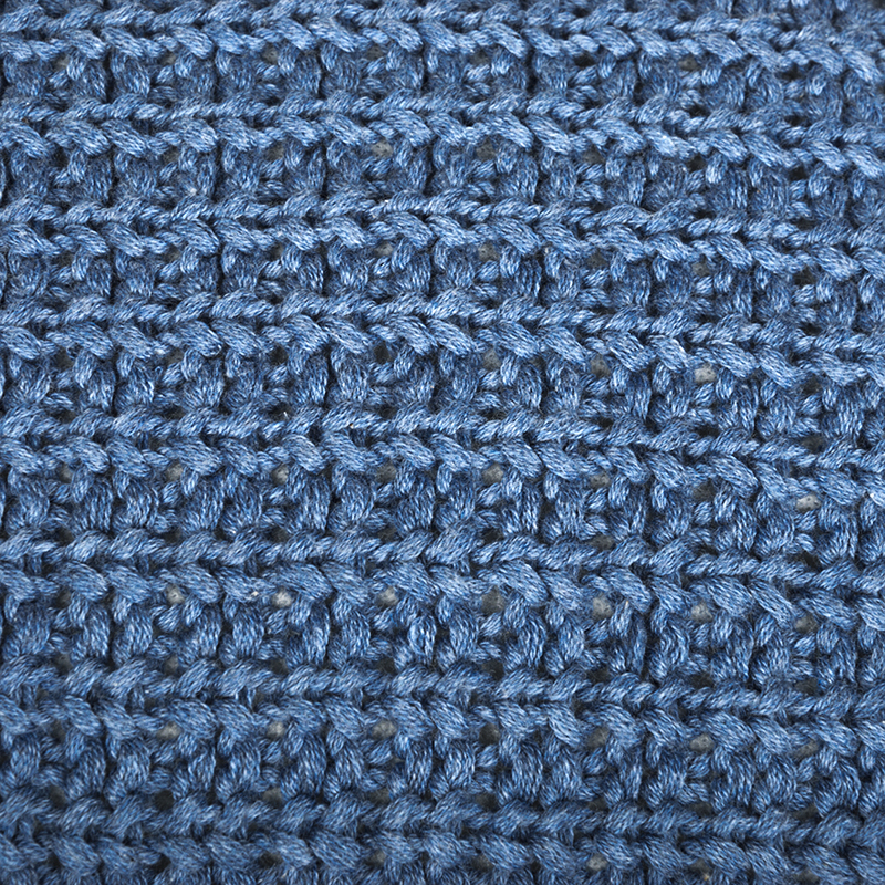 Наволочка декоративная Gant Home Melange Waffle Knit Gant Home 853015401/916/050050, цвет синий, размер 50x50 853015401/916/050050 - фото 3