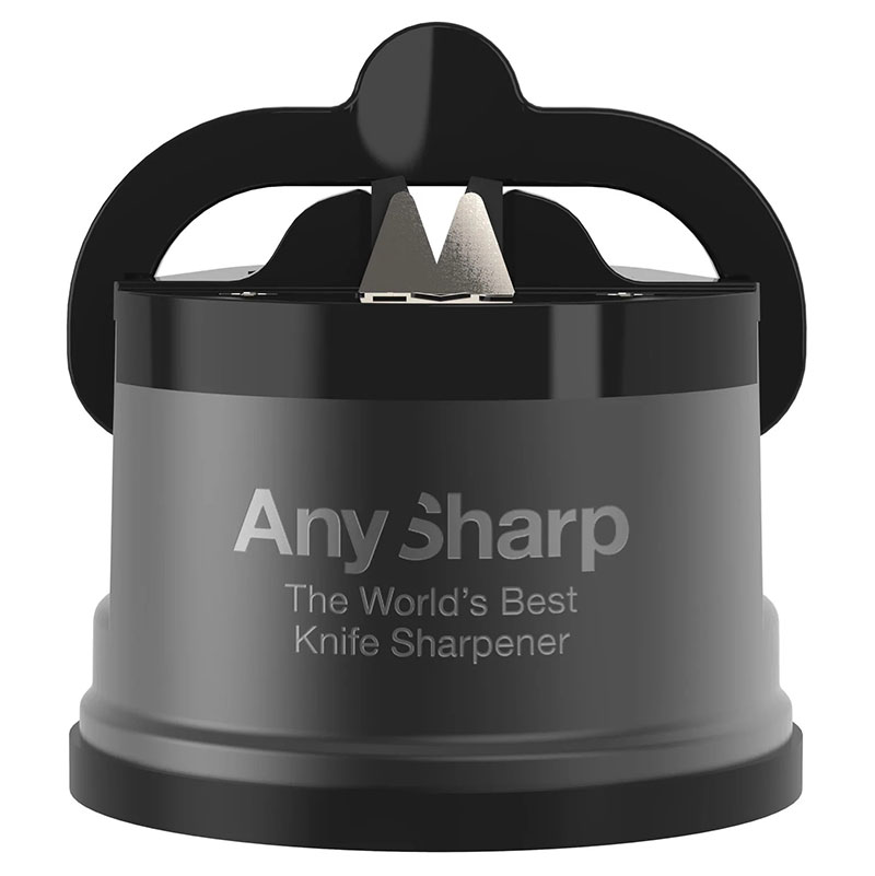 Точилка для ножей AnySharp PRO металлический корпус, цвет серый AnySharp ASKSPROGUN - фото 1