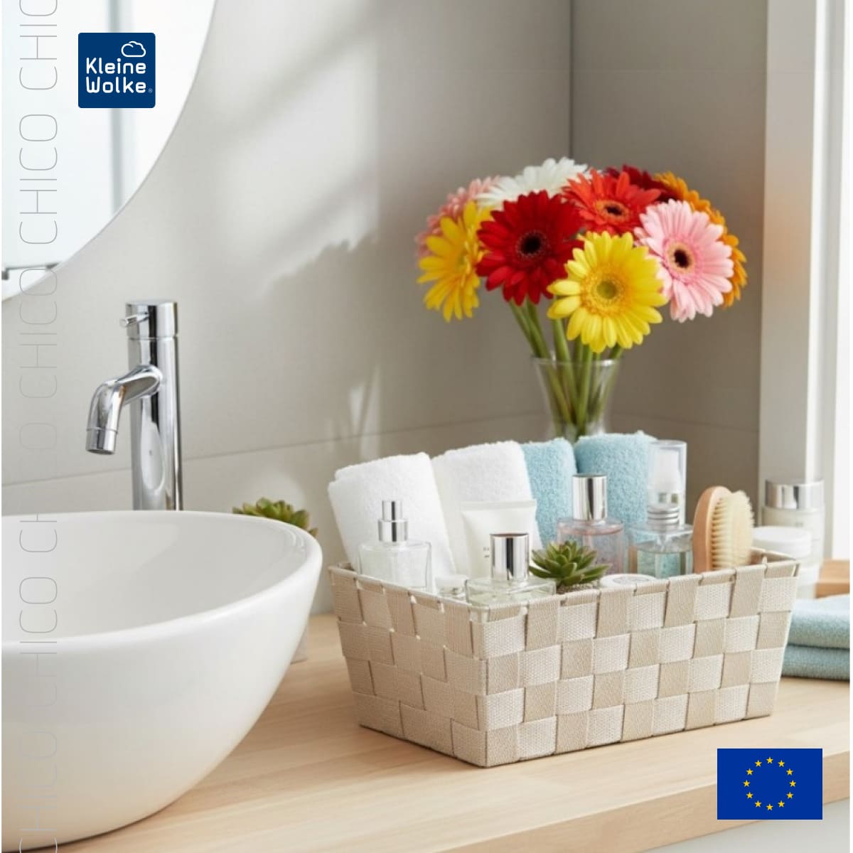 Корзина для хранения Kleine Wolke Chico Box Nature 1670₽