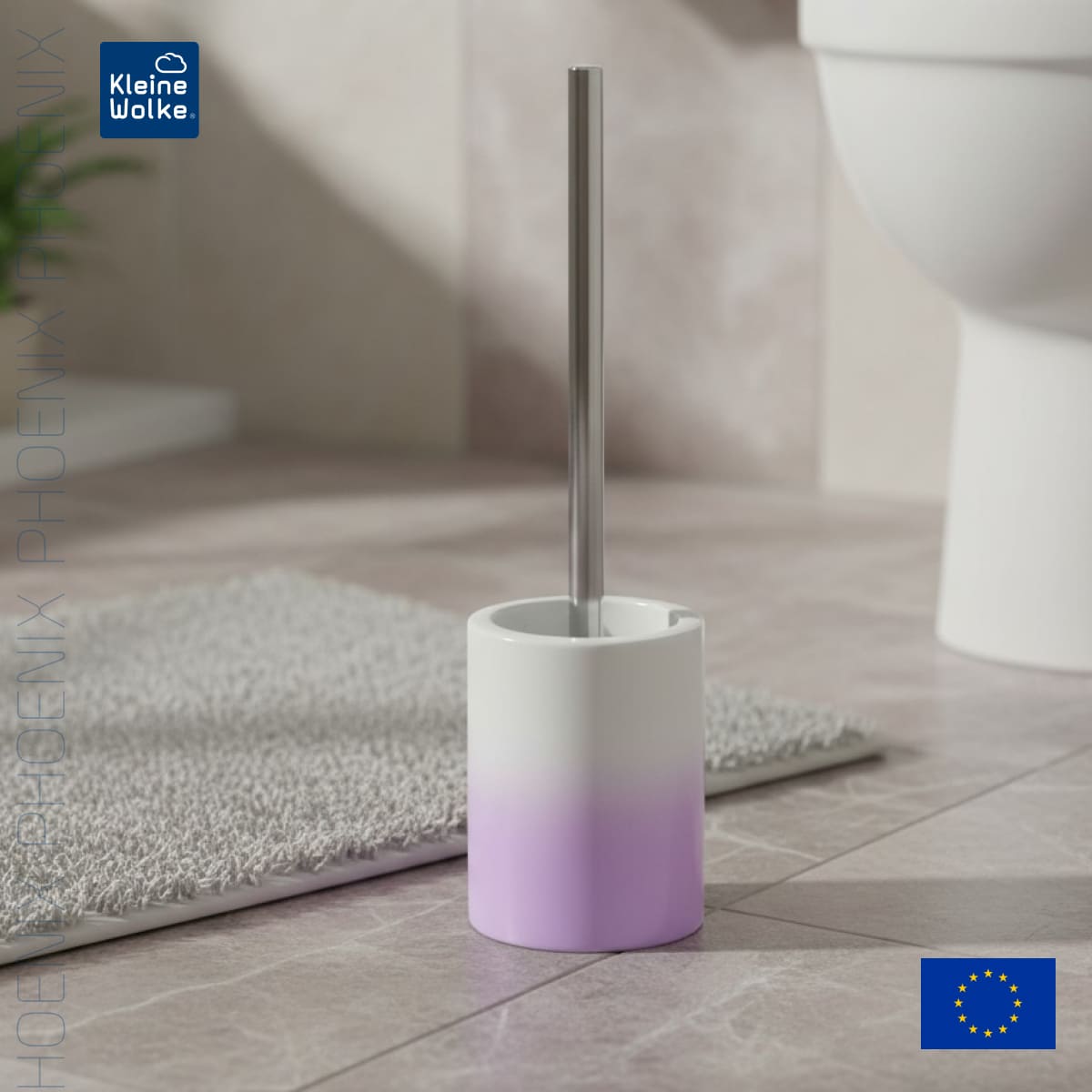 

Ерш с подставкой Kleine Wolke Phoenix Crocus, розовый