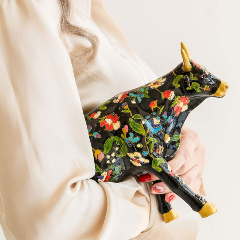 Коллекционная корова CowParade Russia Cowsonne 744860 Разноцветный, фото 3