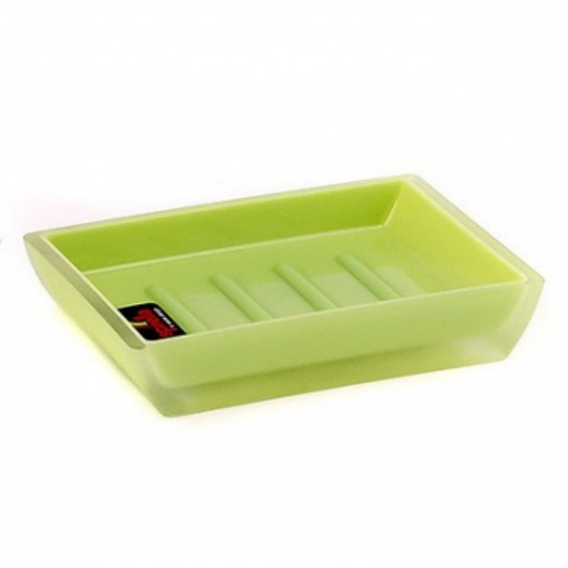 Мыльница Spirella Freddo, цвет зеленый настенная пластиковая мыльница для ванной fora