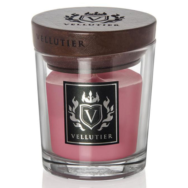Свеча ароматическая Vellutier Imperial Casablanca 90гр ароматическая смесь натуральная для бани ванны эвкалипт 100мл